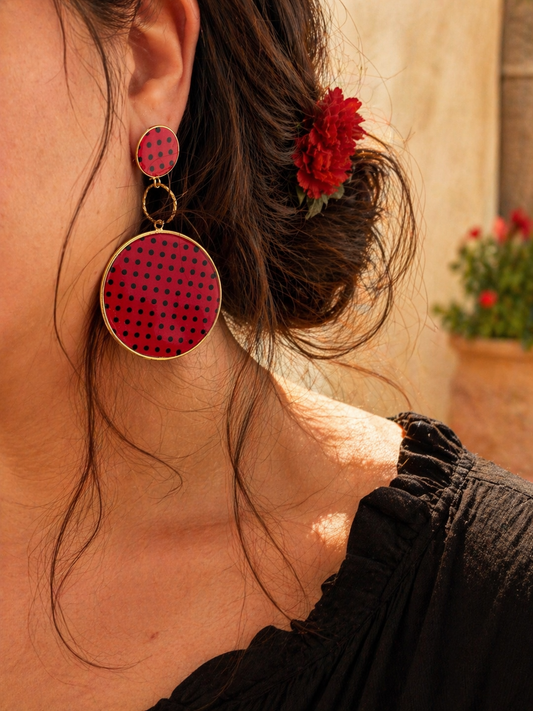 Boucles d’oreilles - pièce unique - La Isla Bonita