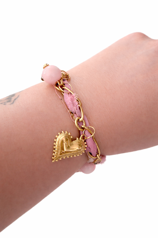 Bracelet Quelque chose dans mon cœur - modèle unique